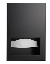 Paper Towel Dispenser, Matte Black