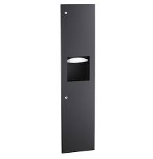 Towel And Waste-4" (102Mm) Matte Black