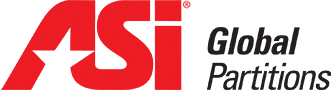 ASI Global Partitions toilet partitions logo